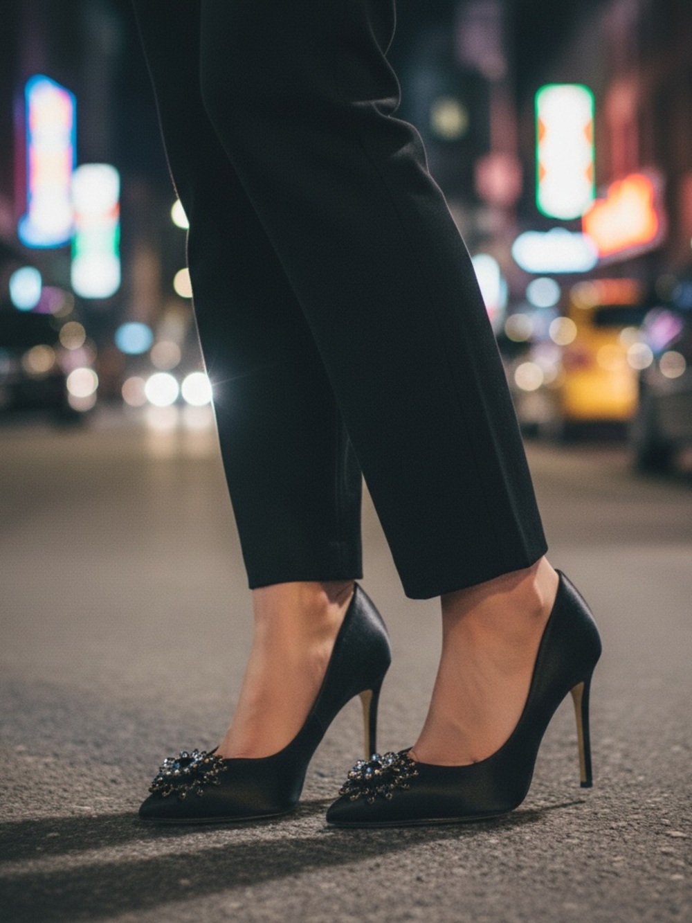 TED BAKER Brydien Brooch Pump Black 38/7.5